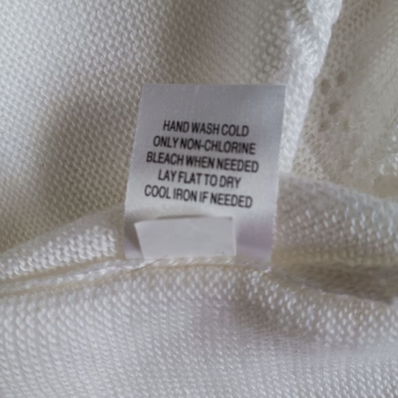 Signature by Robbie Bee Cream Cardigan - Picture 6 of 8